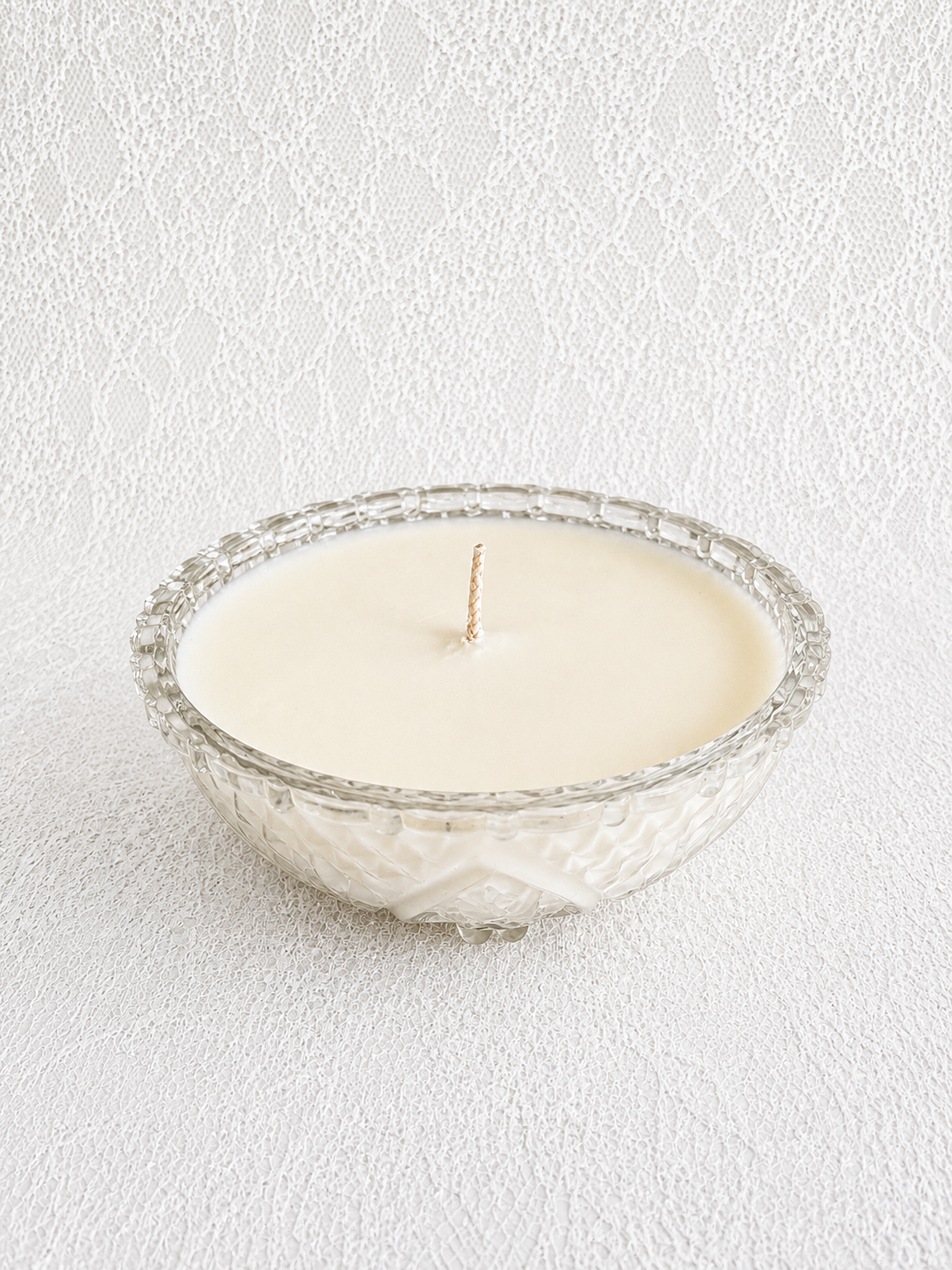 The Crystal Bloom Candle | Vintage + Found Vessel