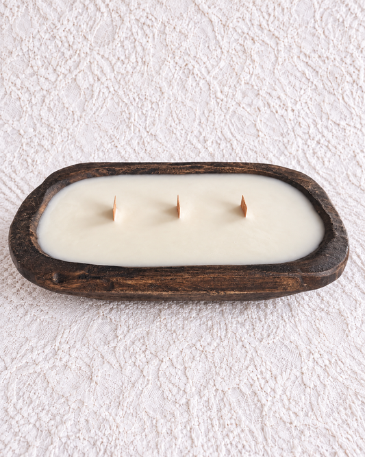 Vintage Dough Bowl Candle | Yellowstone