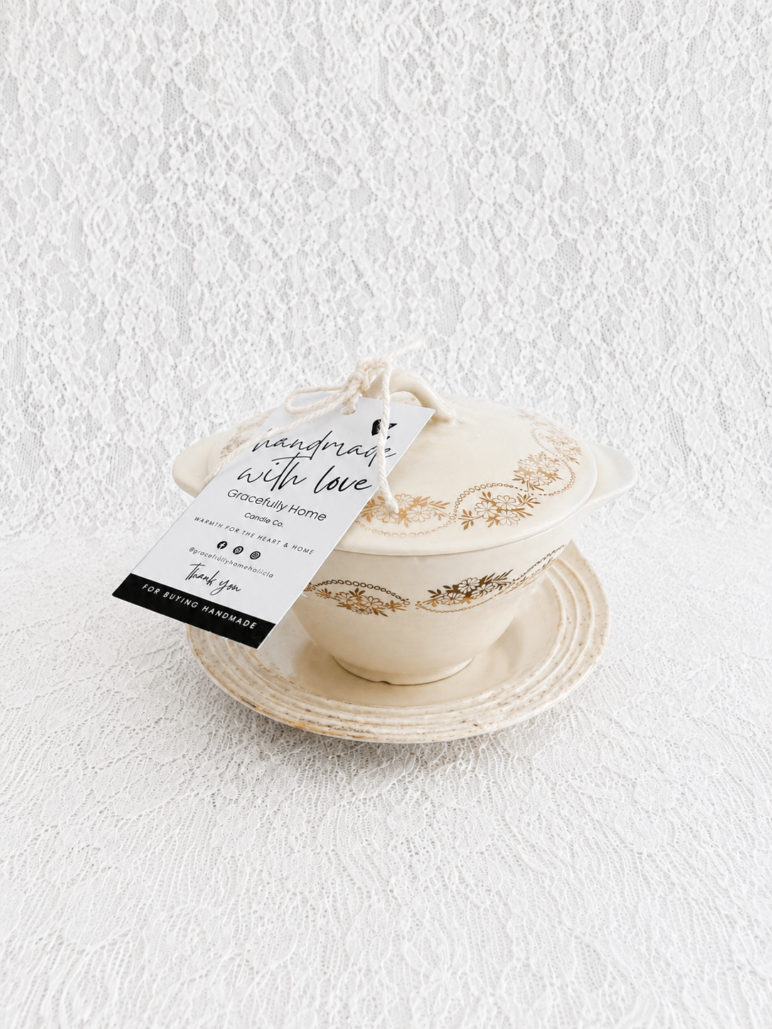 The Heirloom Sugar Bowl | Vintage + Found Vessel